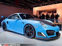 2012 Porsche 911 GT2 RS TechArt GTStreet = 352 kph, 720 bhp, 3.3 sec.