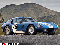 1964 Shelby Cobra Daytona Coupe = 307 kph, 390 bhp, 4.4 sec.