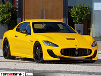2011 Maserati GranTurismo MC Stradale Novitec Tridente = 330 kph, 646 bhp, 3.9 sec.