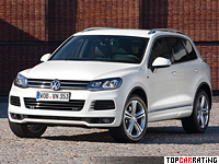 2011 Volkswagen Touareg V8 TDI R-Line = 242 kph, 340 bhp, 5.8 sec.