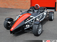 2008 Ariel Atom 3 300 = 250 kph, 300 bhp, 2.8 sec.