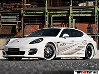 2012 Porsche Panamera Turbo S Edo Competition = 340 kph, 700 bhp, 3.5 sec.