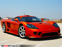 2005 Saleen S7 Twin Turbo = 354 kph, 760 bhp, 3.2 sec.