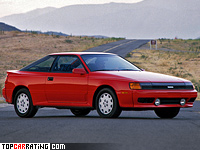 1986 Toyota Celica GT-Four (ST165) generation IV = 220 kph, 175 bhp, 7.9 sec.