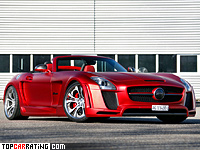 2012 Mercedes-Benz SLS AMG Roadster FAB Design Jetstream = 325 kph, 607 bhp, 3.6 sec.