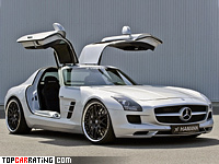 2010 Mercedes-Benz SLS AMG Hamann = 317 kph, 571 bhp, 3.8 sec.