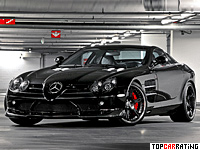 2011 Mercedes-Benz SLR McLaren Wheelsandmore 722 Epochal = 350 kph, 727 bhp, 3 sec.