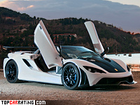 2012 Tushek Renovatio T500 = 310 kph, 450 bhp, 3.7 sec.