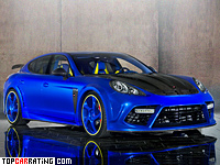 2010 Porsche Panamera Turbo Mansory = 328 kph, 690 bhp, 4 sec.