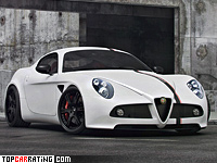 2012 Alfa Romeo 8C Competizione Wheelsandmore Stage II = 295 kph, 485 bhp, 4 sec.