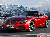 2012 BMW Zagato Coupe = 250 kph, 340 bhp, 4.5 sec.
