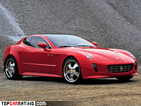 2005 Ferrari GG50 Concept = 320 kph, 540 bhp, 4.2 sec.