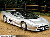 1991 Jaguar XJ220 = 359 kph, 550 bhp, 3.6 sec.