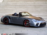 2010 9ff 911 Speed9 (Porsche 911 Carrera S Cabriolet) = 330 kph, 650 bhp, 3.3 sec.