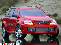 2004 Volvo XC90 PUV Concept = 300 kph, 650 bhp, 4.8 sec.