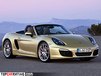 2013 Porsche Boxster S (981) = 277 kph, 315 bhp, 5 sec.