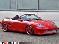 2003 9ff Boxster GTB Porsche = 301 kph, 380 bhp, 4.6 sec.