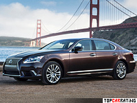 2013 Lexus LS 600h L = 250 kph, 445 bhp, 6.3 sec.