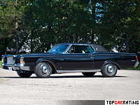 1970 Lincoln Continental Mark III = 209 kph, 370 bhp, 9 sec.