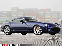 1997 TVR Cerbera Speed Eight 4.5 = 265 kph, 426 bhp, 4.2 sec.