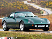 1993 TVR Griffith 500 = 253 kph, 326 bhp, 4.6 sec.