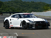 2013 Nissan GT-R Nismo GT3 = 310 kph, 550 bhp, 2.6 sec.