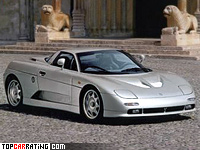 1994 De Tomaso Guara Coupe = 262 kph, 304 bhp, 4.8 sec.