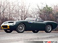 1959 Lister Jaguar Costin Roadster = 250 kph, 260 bhp, 5 sec.