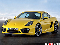 2013 Porsche Cayman S (981C) = 281 kph, 325 bhp, 4.7 sec.