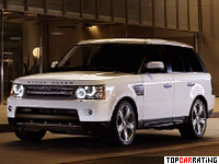 2005 Land Rover Range Rover Sport Supercharger = 222 kph, 395 bhp, 7.4 sec.