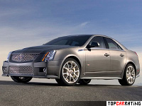 2009 Cadillac CTS-V = 308 kph, 564 bhp, 4.1 sec.