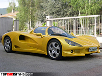 2008 Simbol Design C8 = 295 kph, 385 bhp, 5 sec.