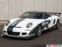 2009 9ff GT9-R Porsche = 414 kph, 1120 bhp, 2.9 sec.