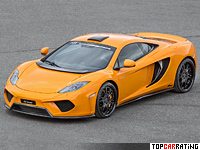 2013 McLaren MP4-12C FAB Design Chimera = 329 kph, 625 bhp, 3.1 sec.