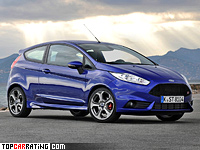 2013 Ford Fiesta ST = 220 kph, 182 bhp, 6.9 sec.