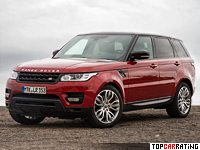 2013 Land Rover Range Rover Sport V8 = 250 kph, 510 bhp, 5.3 sec.