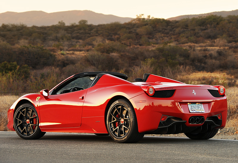 2013 Ferrari 458 Spider Hennessey HPE700 Twin Turbo