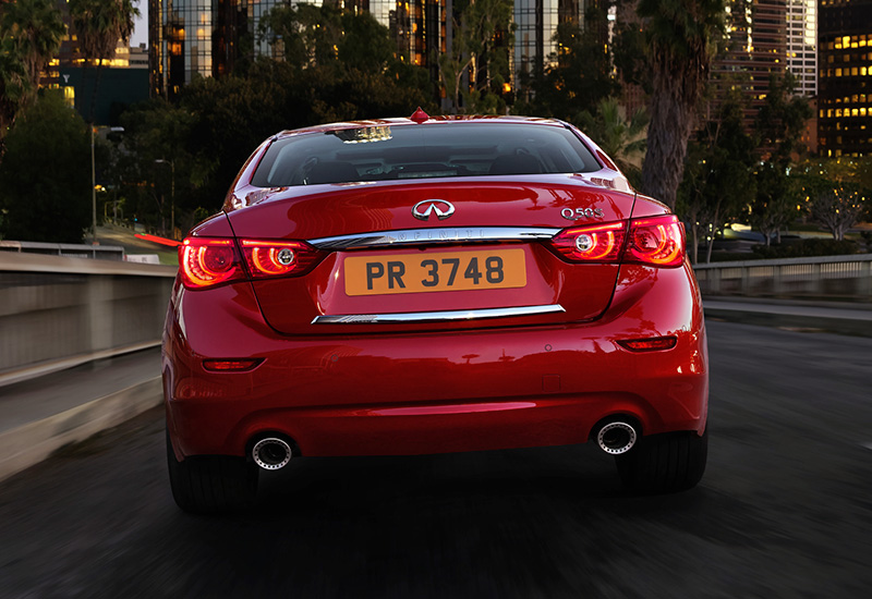 2016 Infiniti Q50S Red Sport 400