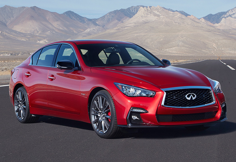 2018 Infiniti Q50S Red Sport 400