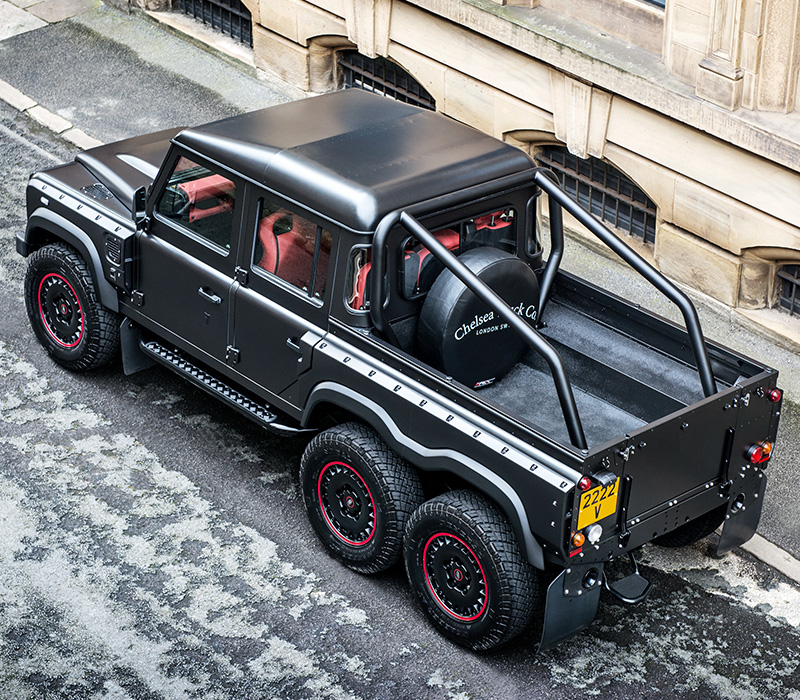 2016 Kahn Design Flying Huntsman 110 6X6 Defender Double Cab Pickup