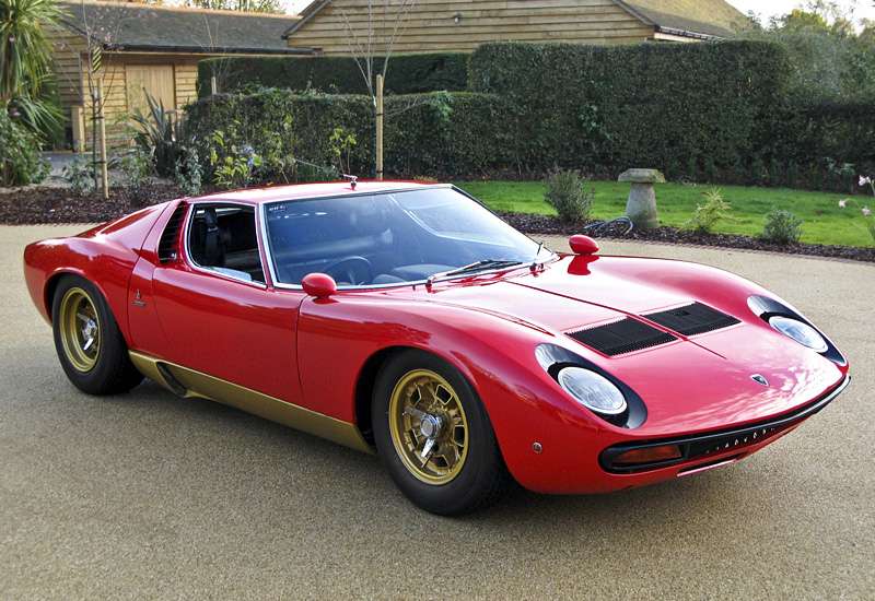 1971 Lamborghini Miura P400 SV - price and specifications