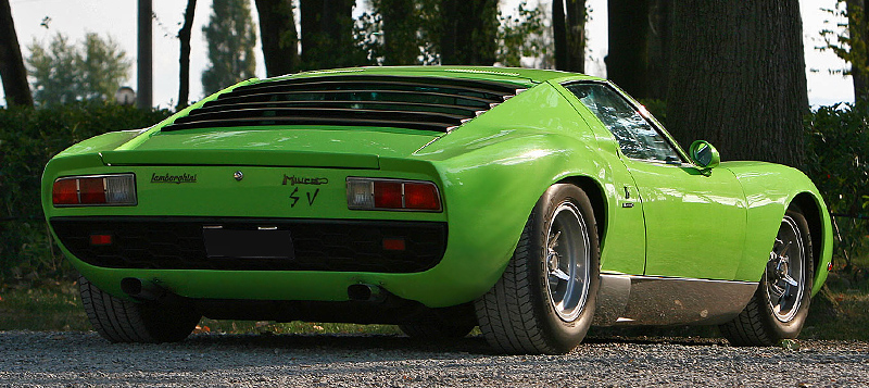 1971 Lamborghini Miura P400 SV