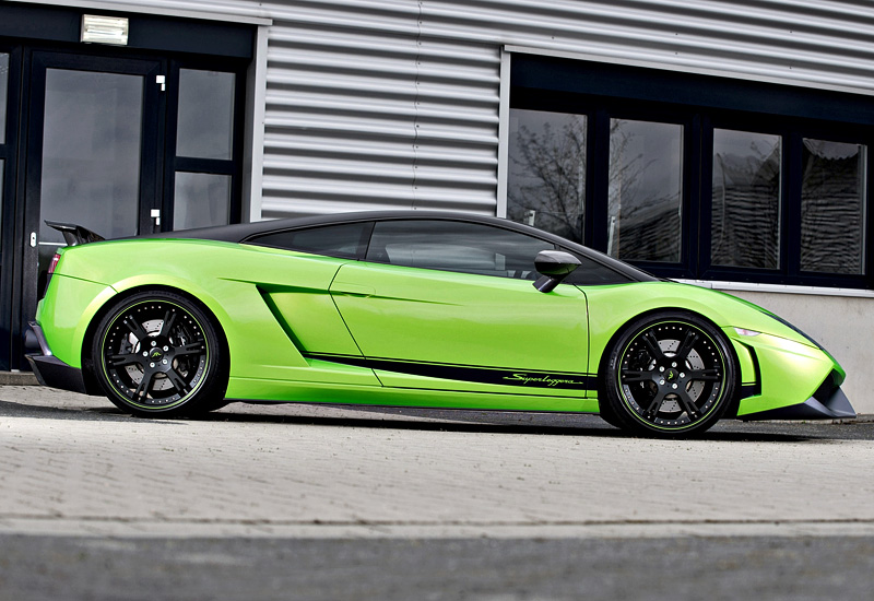 2012 Lamborghini Gallardo LP620-4 Superleggera Wheelsandmore Green Beret