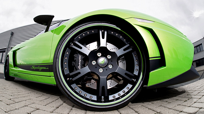 2012 Lamborghini Gallardo LP620-4 Superleggera Wheelsandmore Green Beret