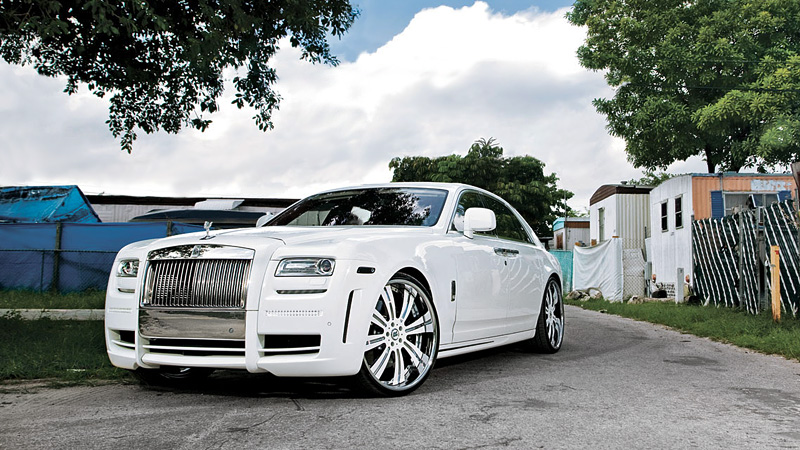 2010 Rolls-Royce Ghost Mansory White Ghost Limited