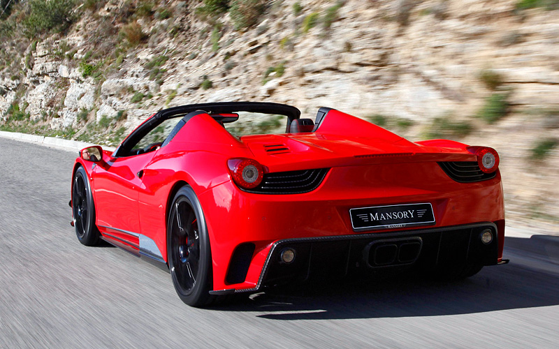 2012 Ferrari 458 Spider Mansory Monaco Edition