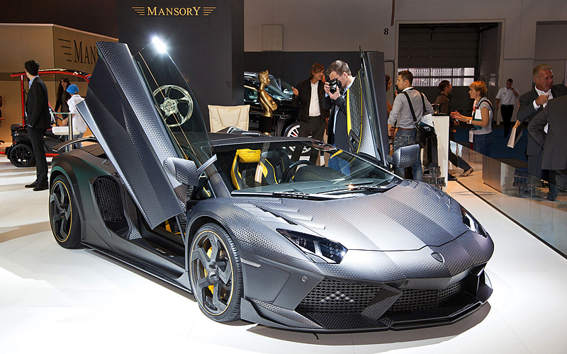 2013 Lamborghini Aventador LP1250-4 Roadster Mansory Carbonado Apertos