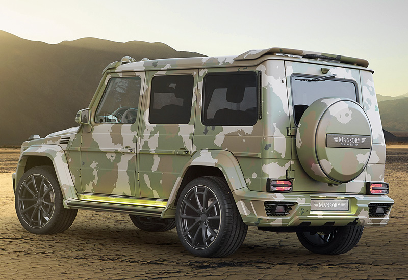 2015 Mercedes-Benz G 63 AMG Mansory Sahara Edition