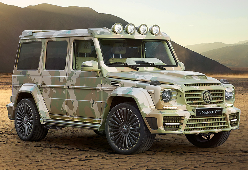 2015 Mercedes-Benz G 63 AMG Mansory Sahara Edition