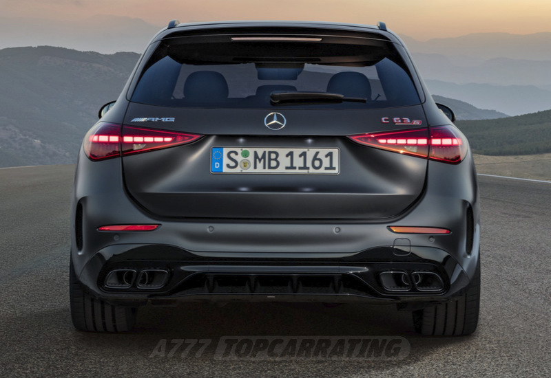 Heckstoßstangensatz C63 AMG Mercedes C-Klasse W206 S206 2021 2022 2023 2024